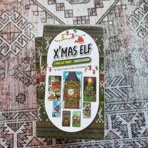 X'Mas Elf Tarot Cards - Green Edition